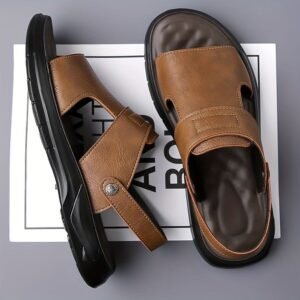 Men's Tan Brown Ortho Cushion Sandals 38% off